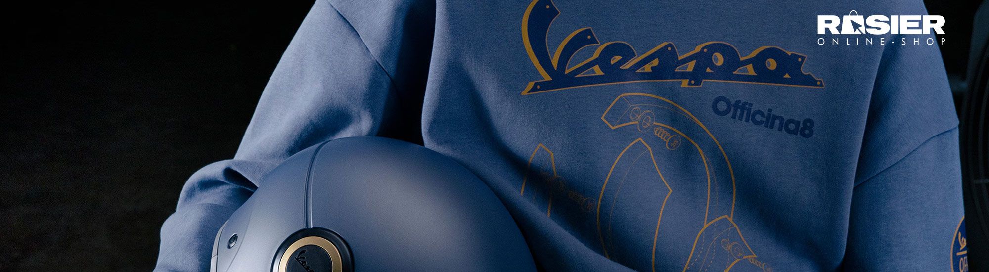 Vespa primavera officina8 heade2r rosier onlineshop