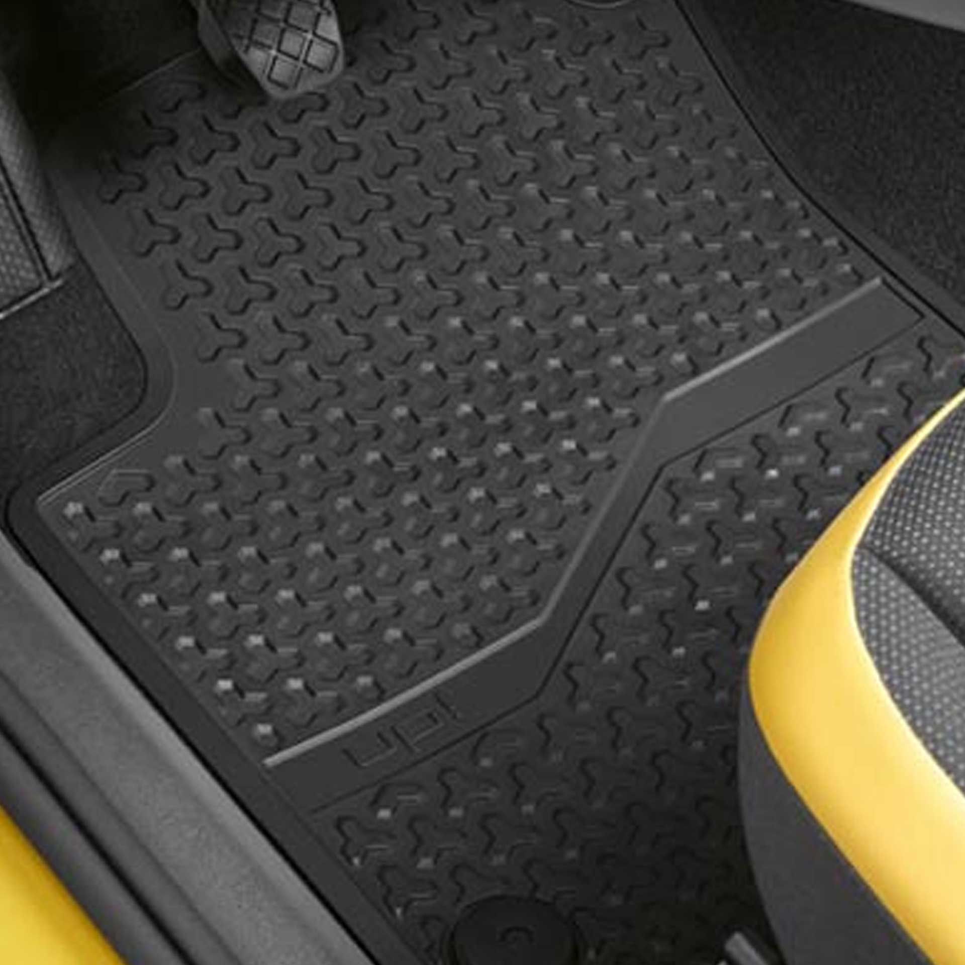 1s1061501041 volkswagen up gummifussmatten set vorn allwetter rosier onlilneshop
