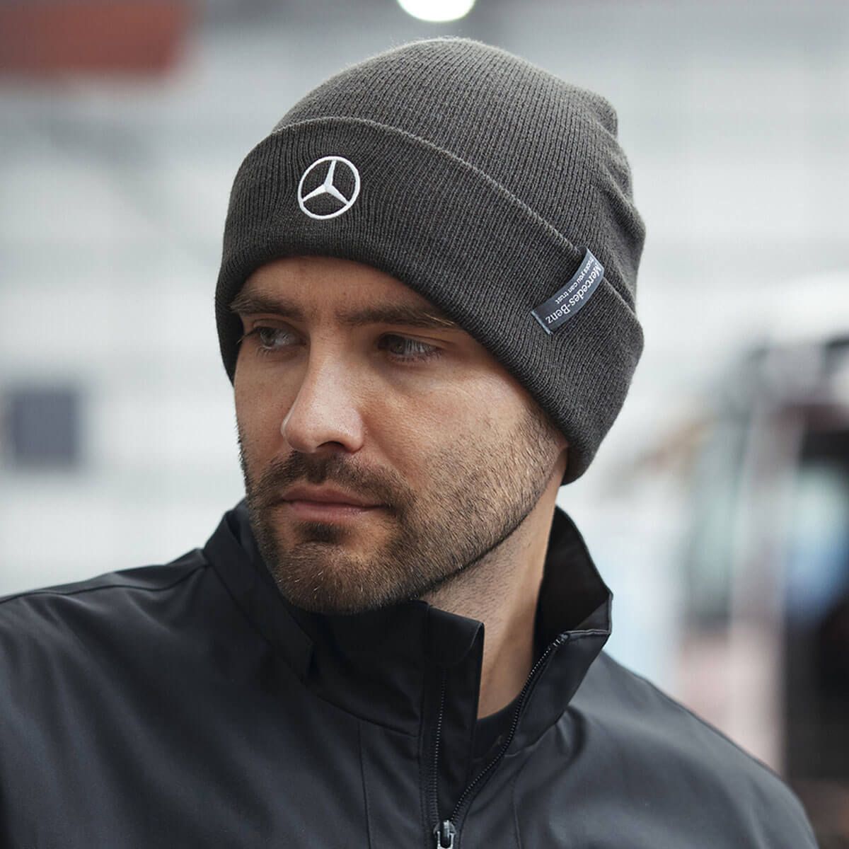 Mbt0238 mercedes benz truck beanie schwarz rosier online shop