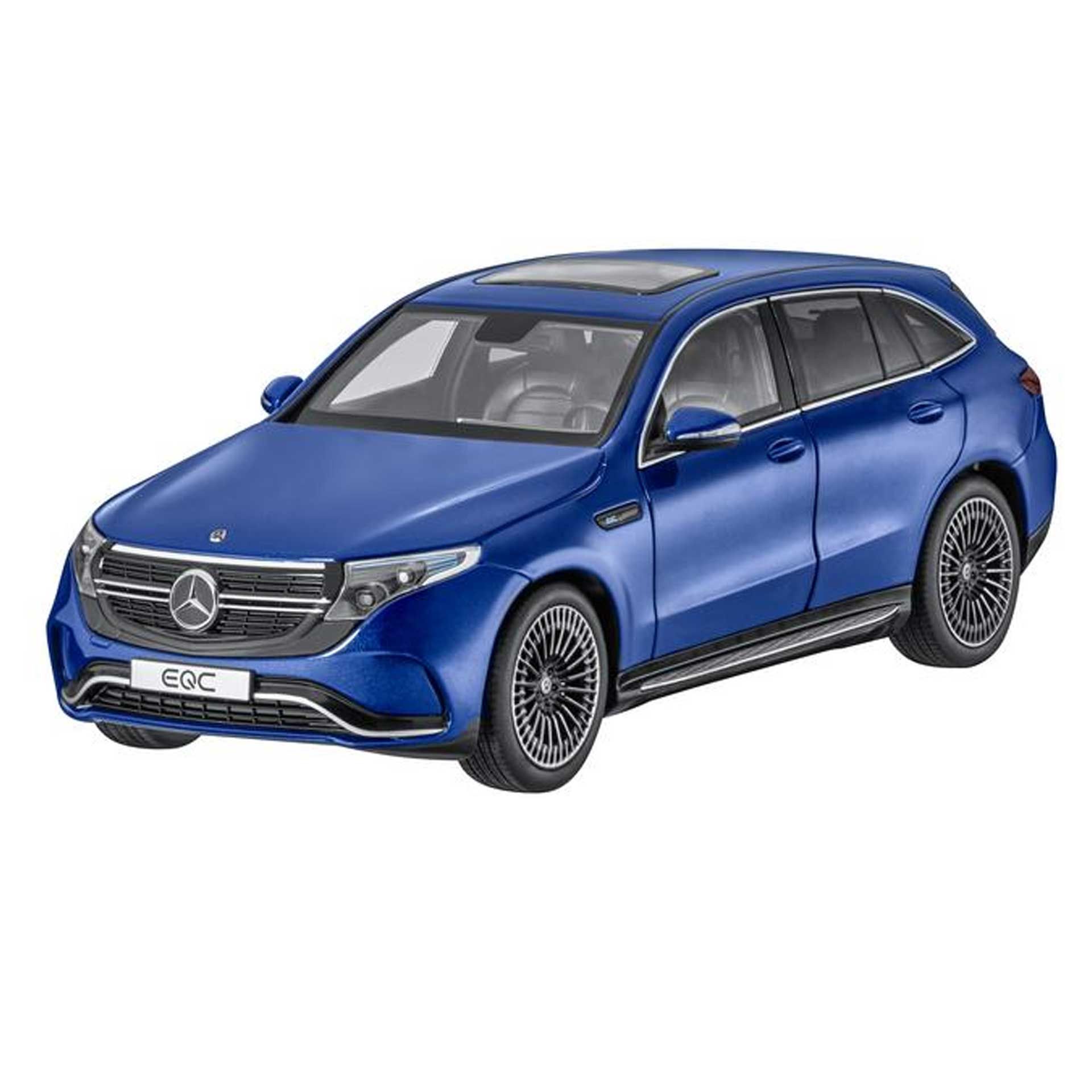 B66963757 mercedes benz eqc modellauto brillantblau rosier onlineshop