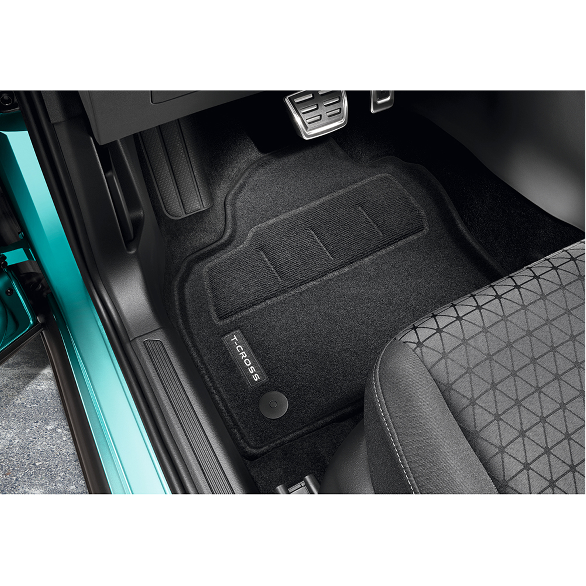 2gm061445wgk volkswagen tcross fußmatte optimat 3  rosier online shop