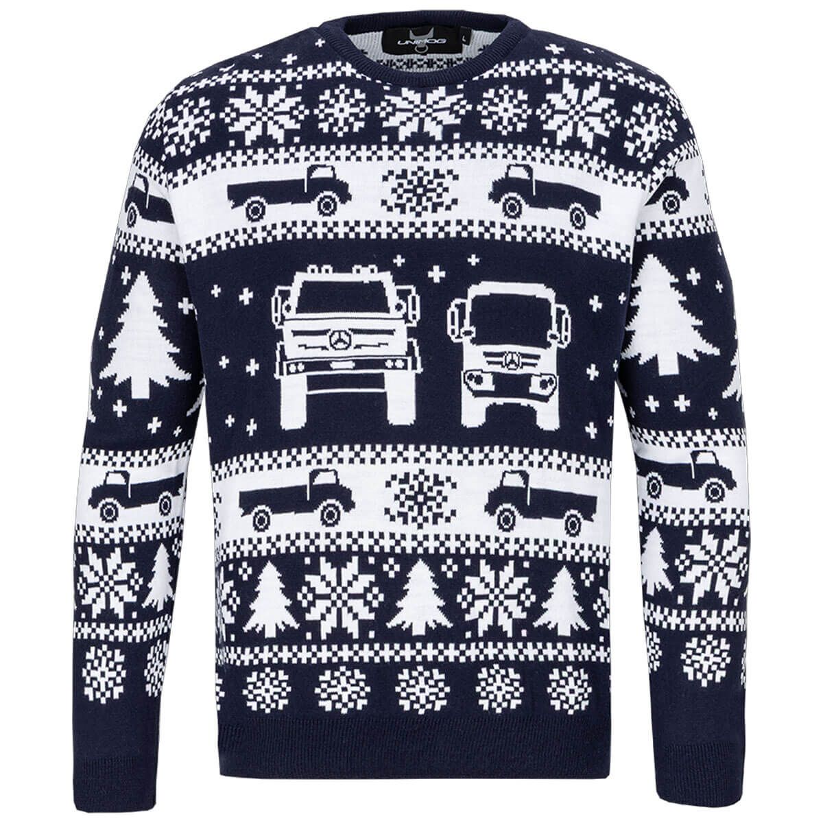 Uni0047 mercedes benz unimog weihnachtspullover rosier online shop2