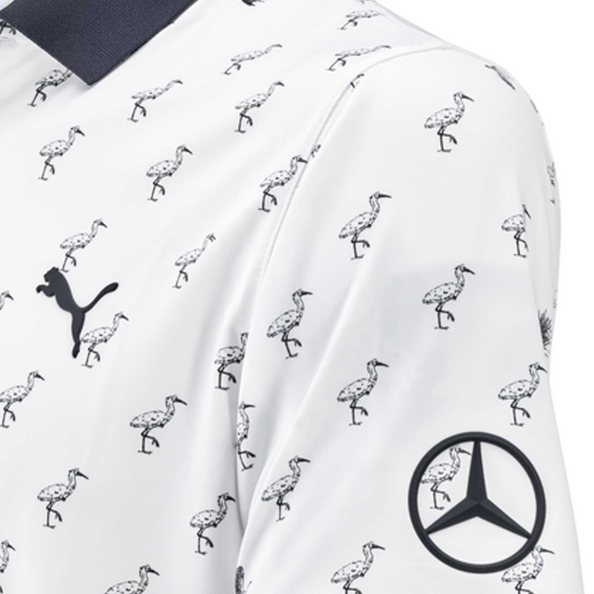 B66450580 mercedes benz golf poloshirt herren weiss rosier onlineshop2