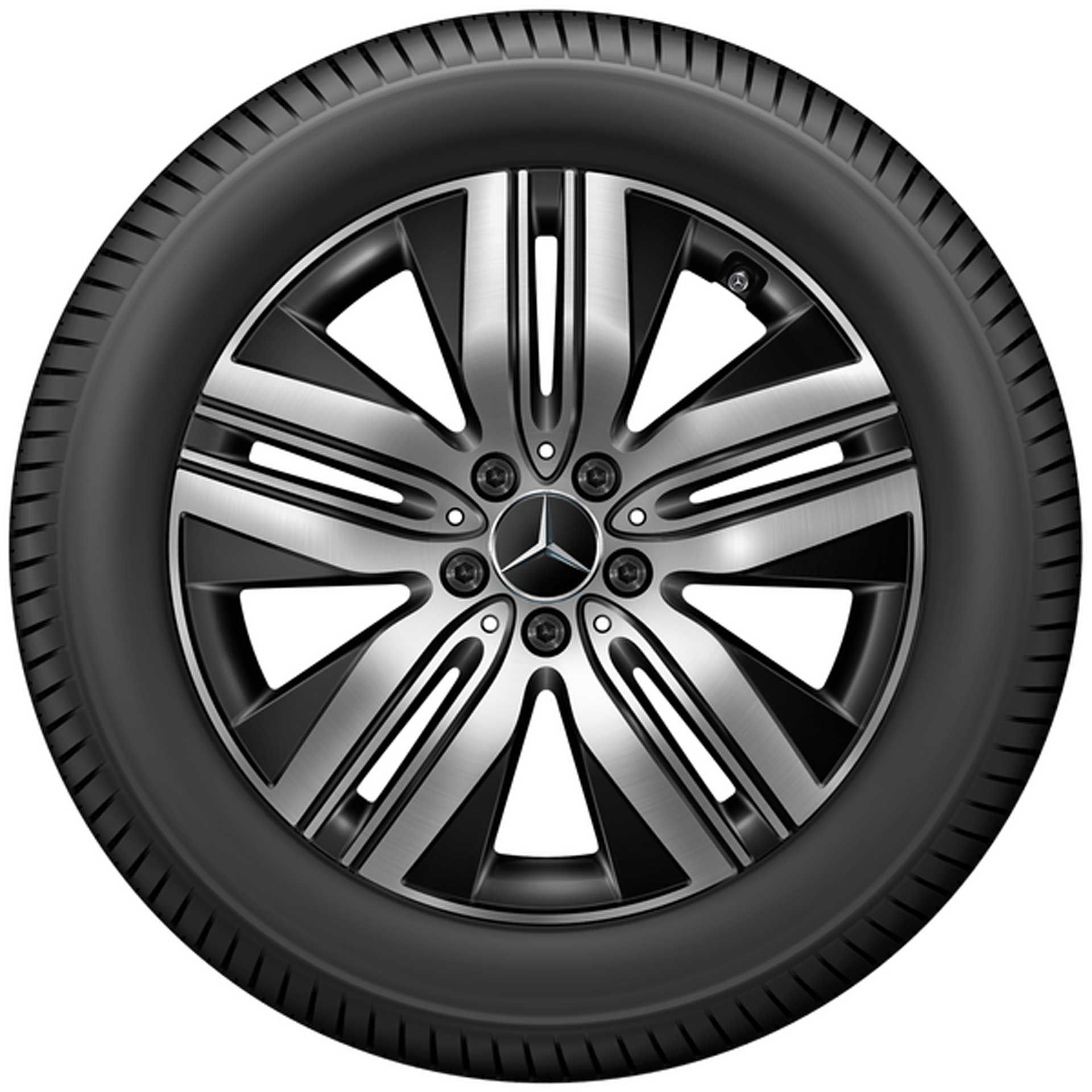 A24340114007x23 mercedes benz leichtmetallfelgen 5 doppelspeichen rad aero 18 zoll eqa eqb rosier onlineshop2