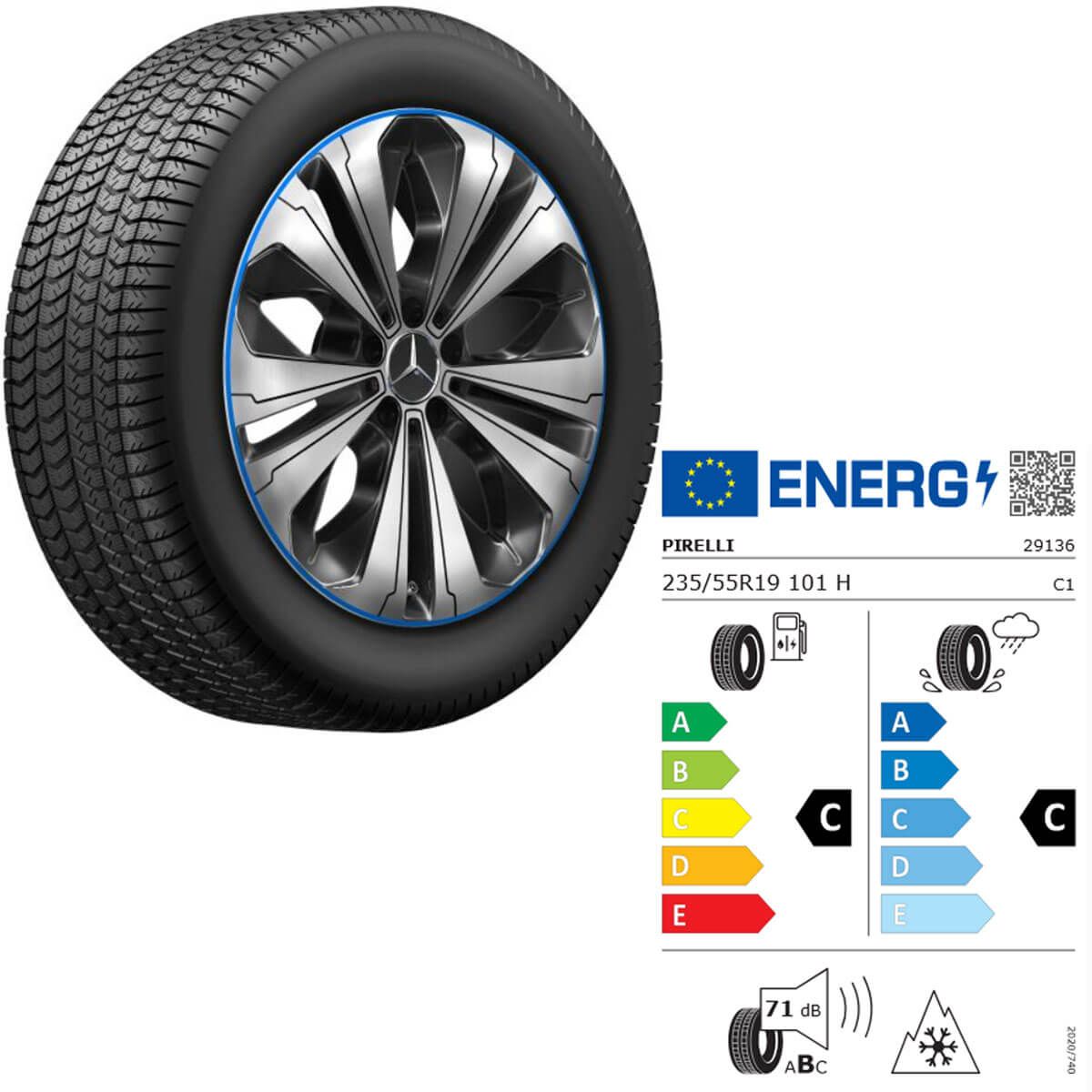 Q440301711840 mercedes benz 5 speichen rad komplettrad rosier onlineshop