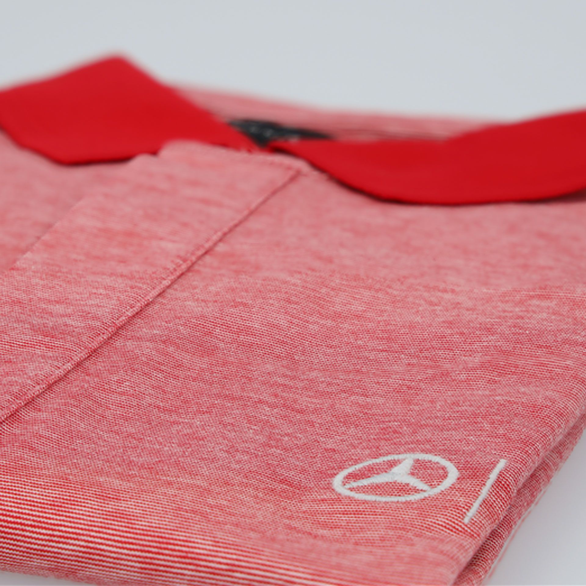 B66959006 mercedes benz poloshirt rot tommy hilfiger rosier onlineshop2