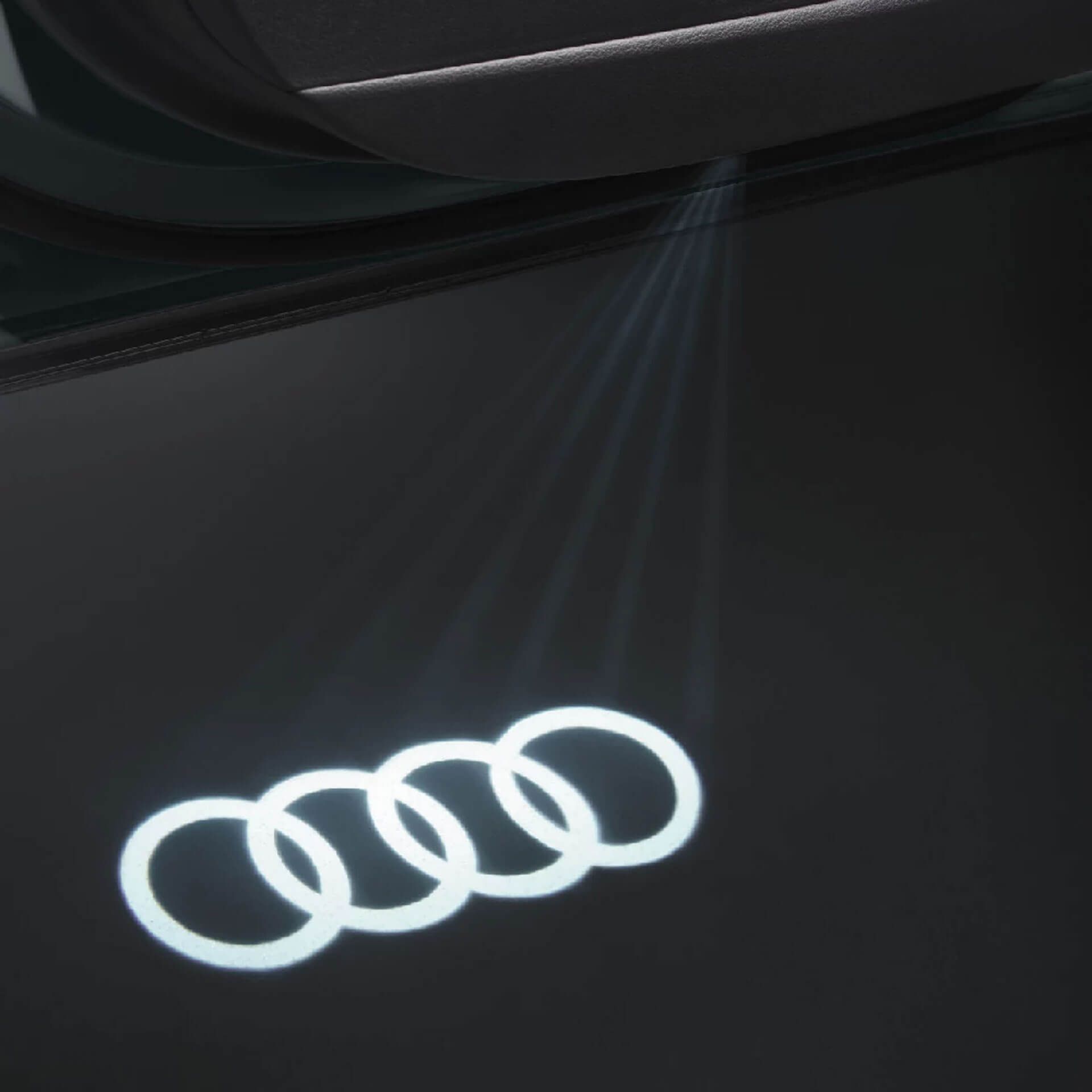 Audi Einstiegs-LED animiertes Audi Logo 4P0052130