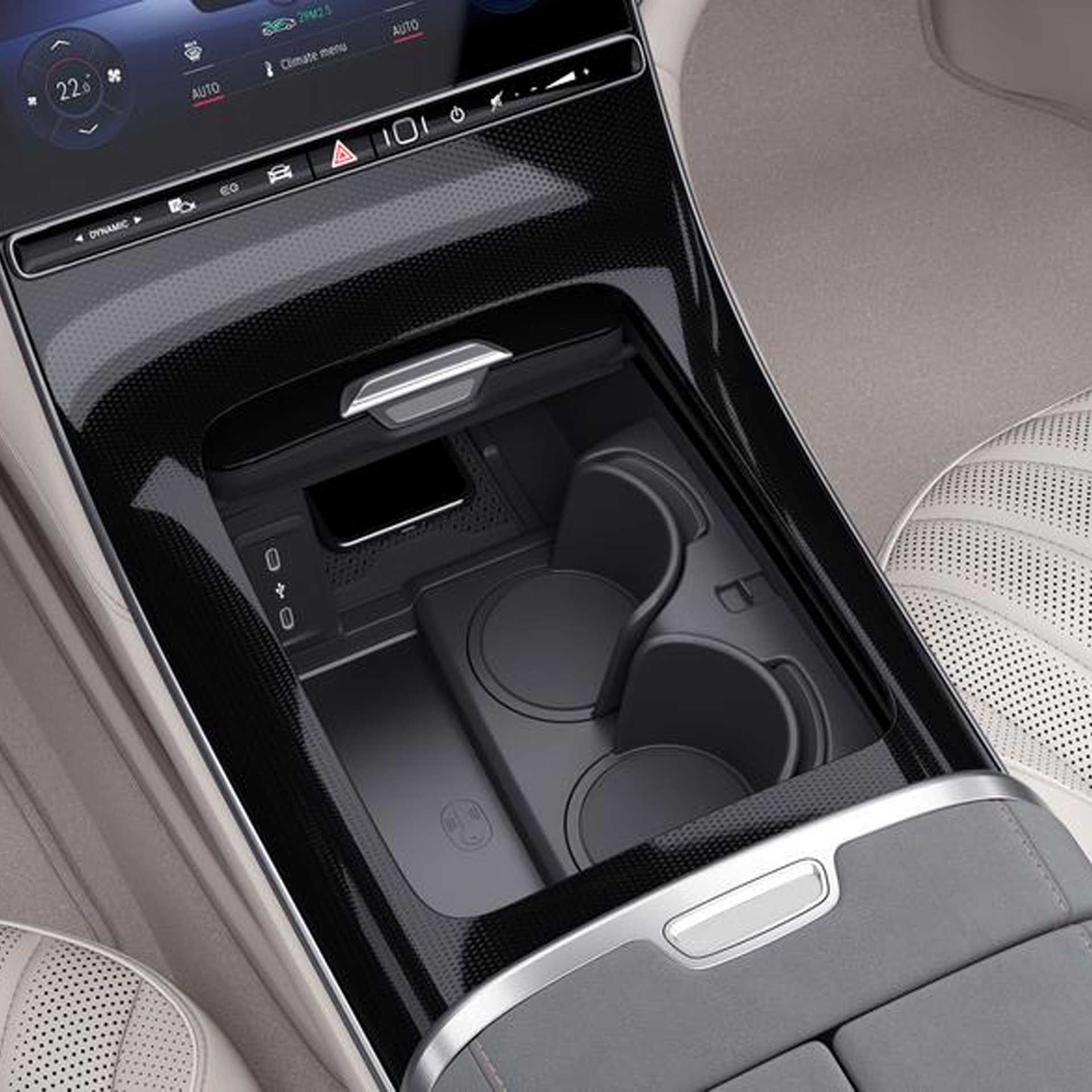 A2978109000 mercedes benz eqs getraenkehalter mittelkonsole