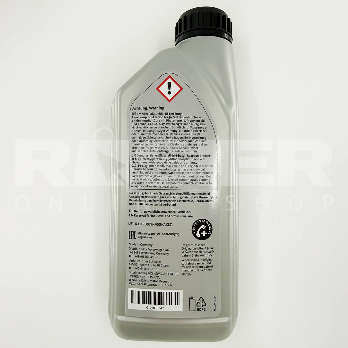 G060190a2 audi oel rosier online shop1