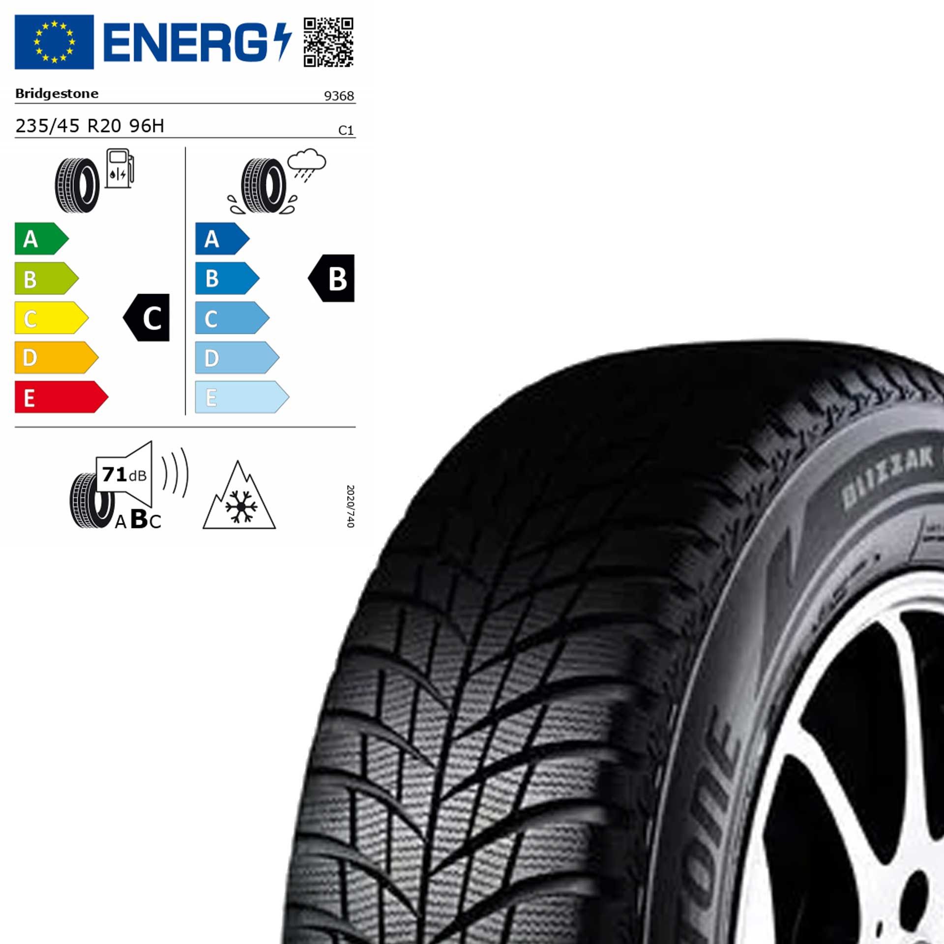 Q44006191005a mercedes benz winterreifen bridgestone blizzak lm 001 mo 235 45 r20 96h rosier onlineshop3