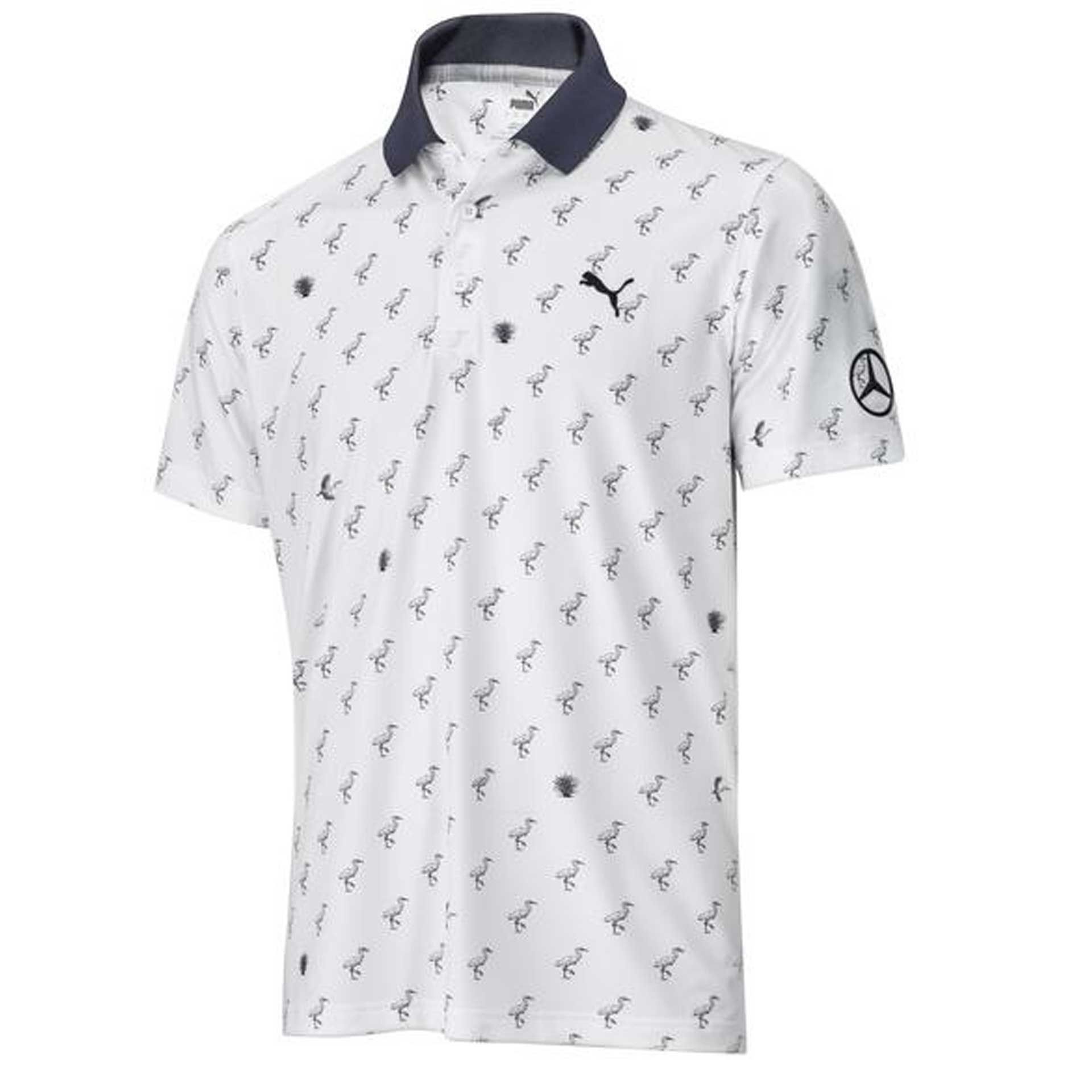 B66450580 mercedes benz golf poloshirt herren weiss rosier onlineshop