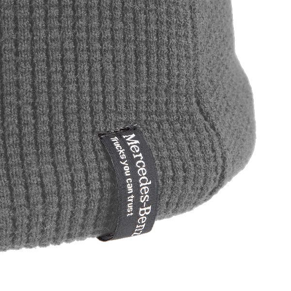 Mbt0143 mercedes benz beanies fleece grau rosier onlineshop3