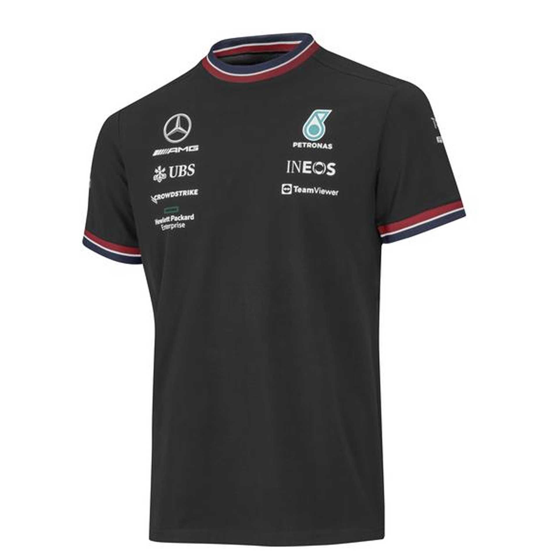 B67997732 mercedes amg t shirt fahrer schwarz rosier onlineshop