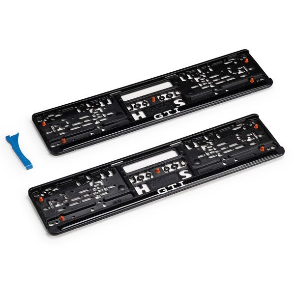 5hv087703a volkswagen kennzeichenhalter gti rosier onlineshop