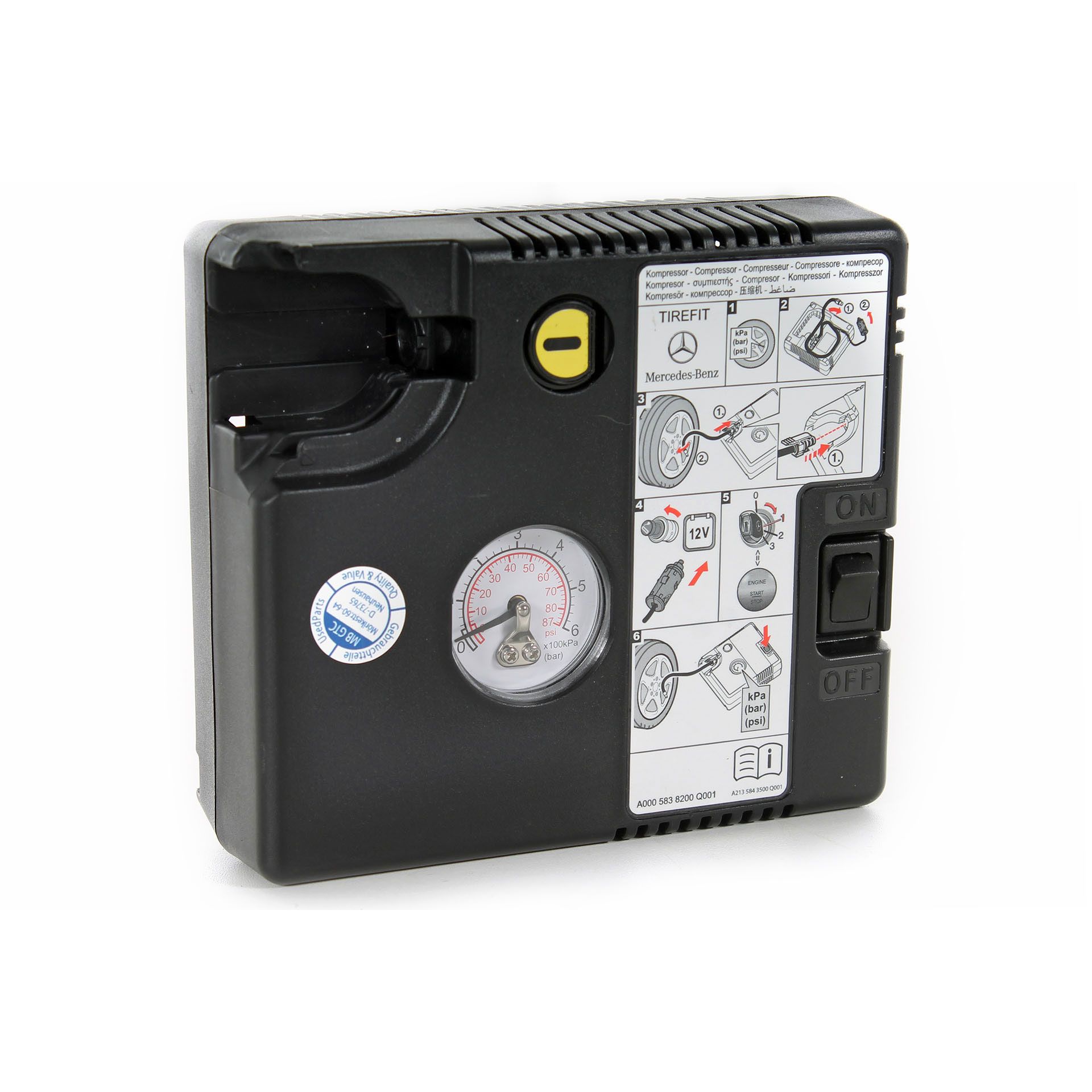 A0005832202 mercedes benz reifenfuellkompressor rosier onlineshop