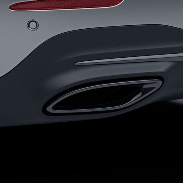 A2058856505 mercedes amg endrohrblende rosier onlineshop