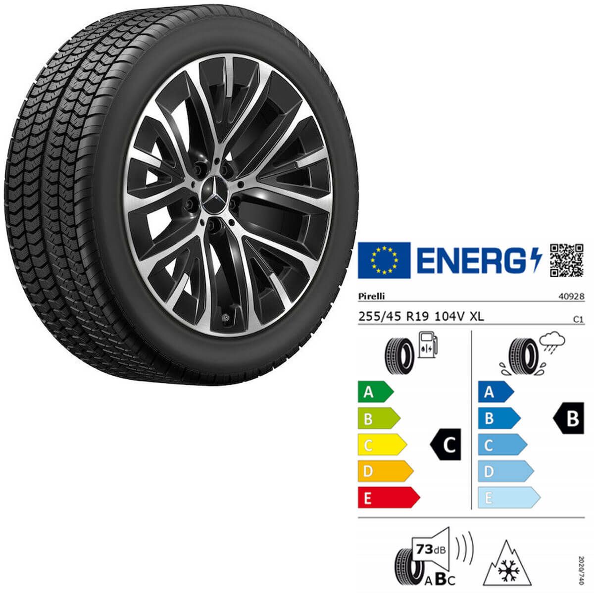 Q440141715990 mercedes benz 5 y speichen rad rosier online shop