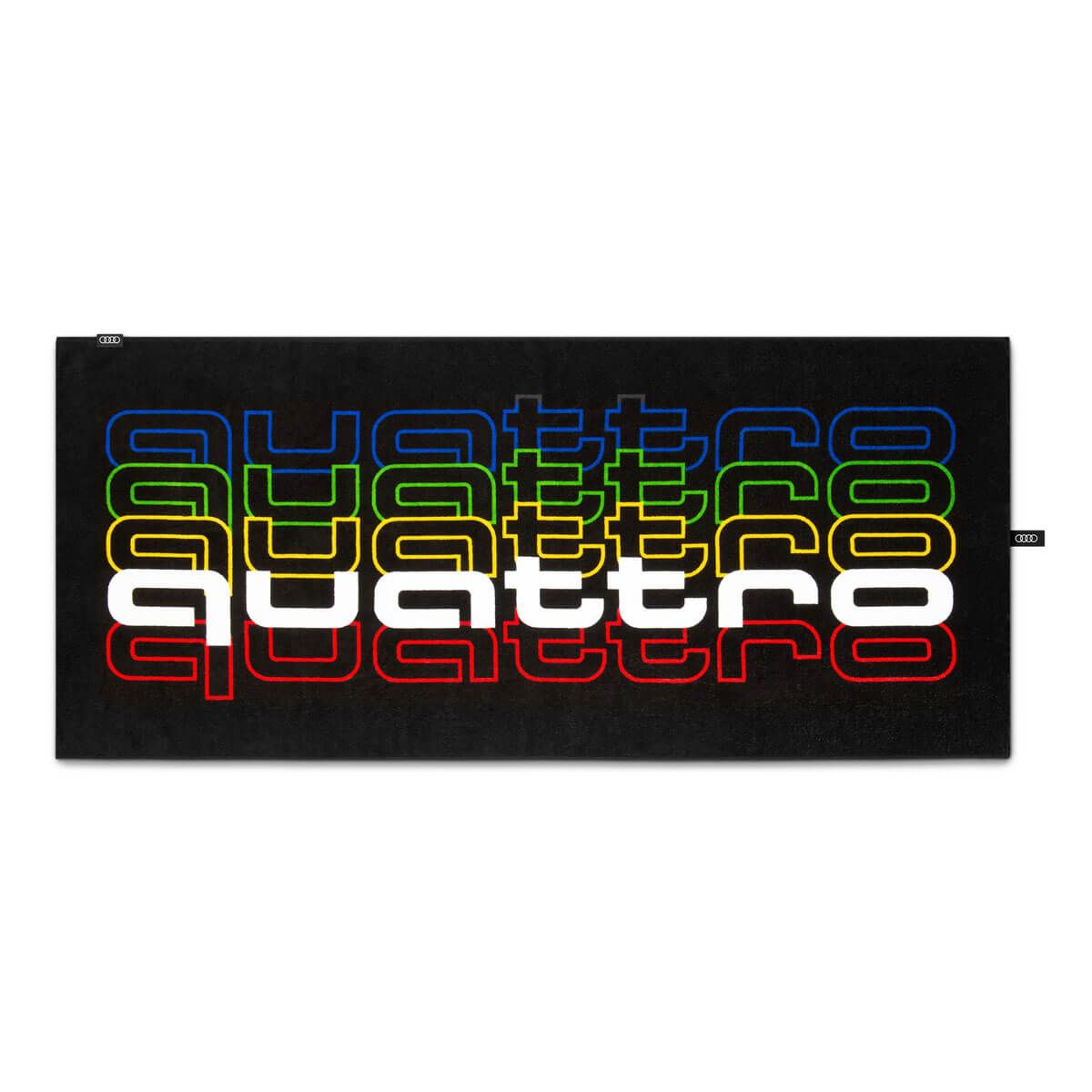 3132610000 audi strandlaken quattro schwarz bunt rosier online shop