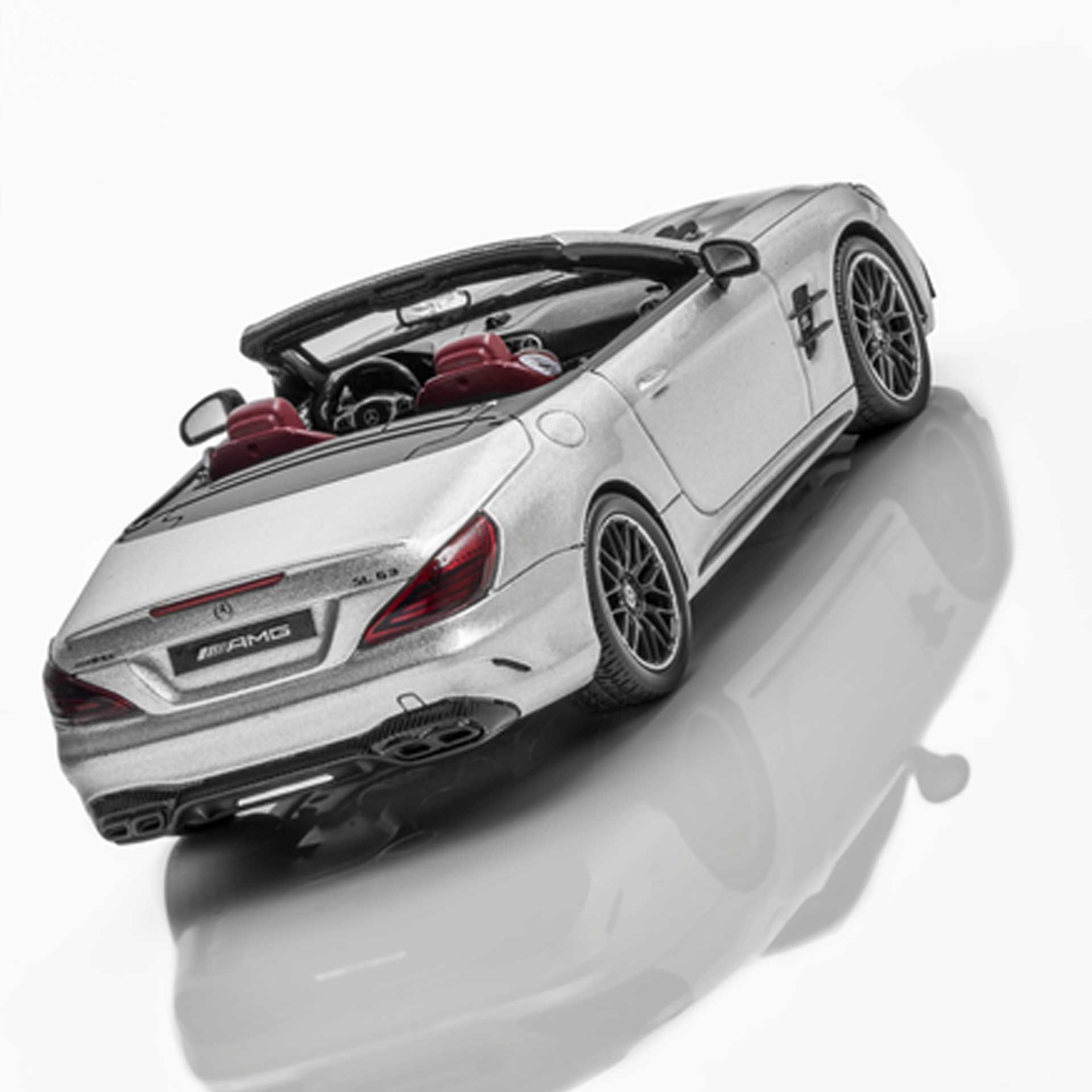 B66960417 mercedes amg modellauto sl 63 1zu43 rosier onlineshop2