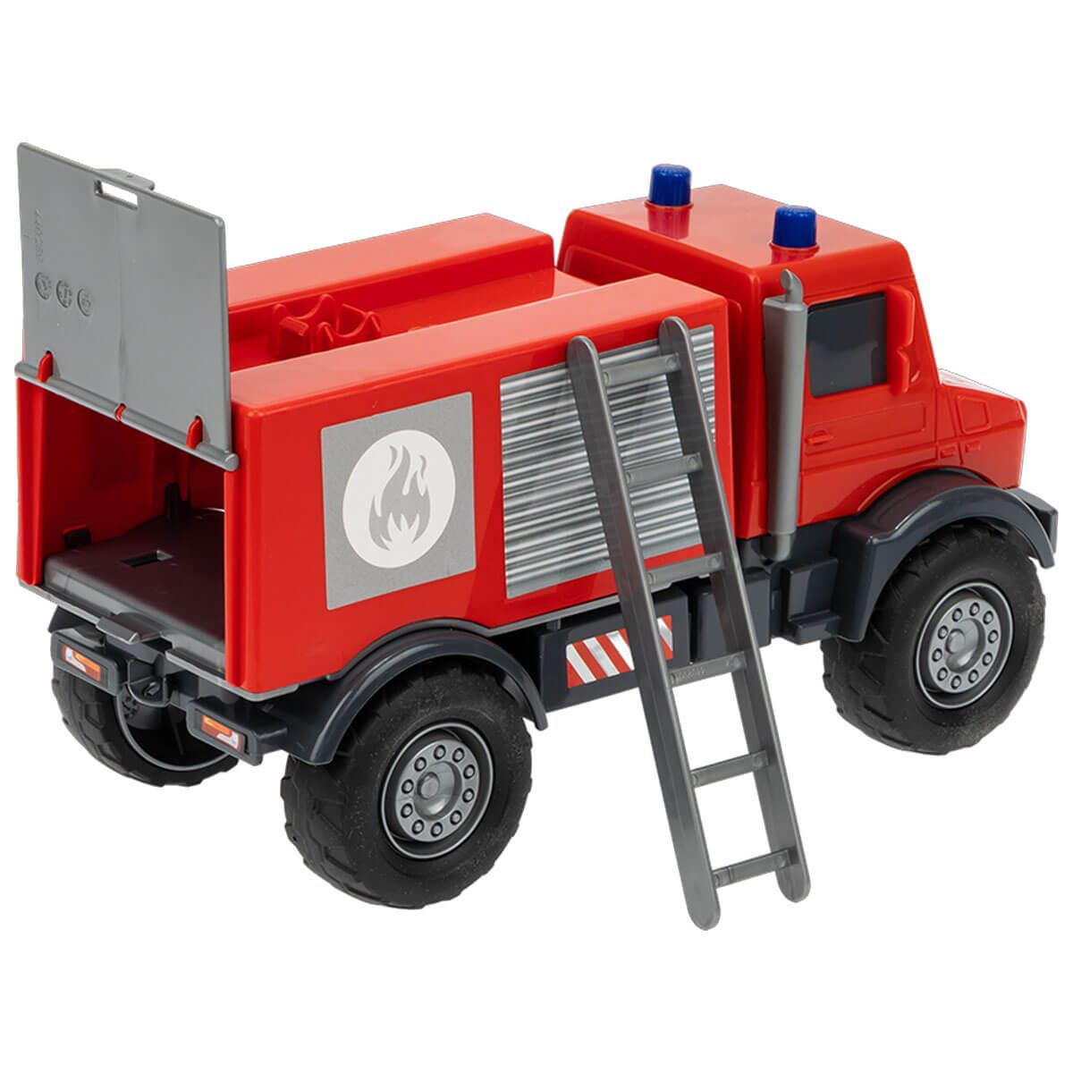Unil0058 mercedes benz trucks modellauto feuerwehr rot rosier online shop2