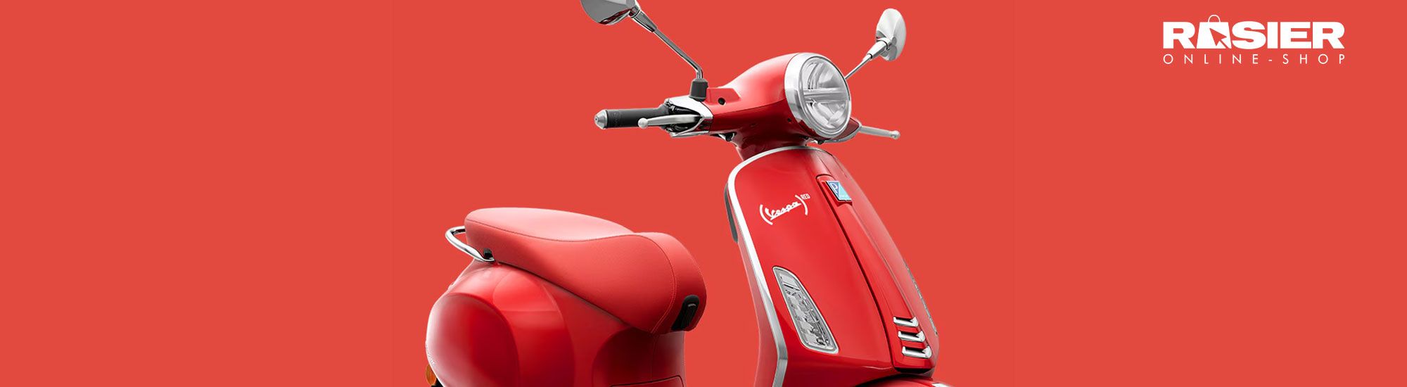 Vespa primavera red header rosier onlineshop