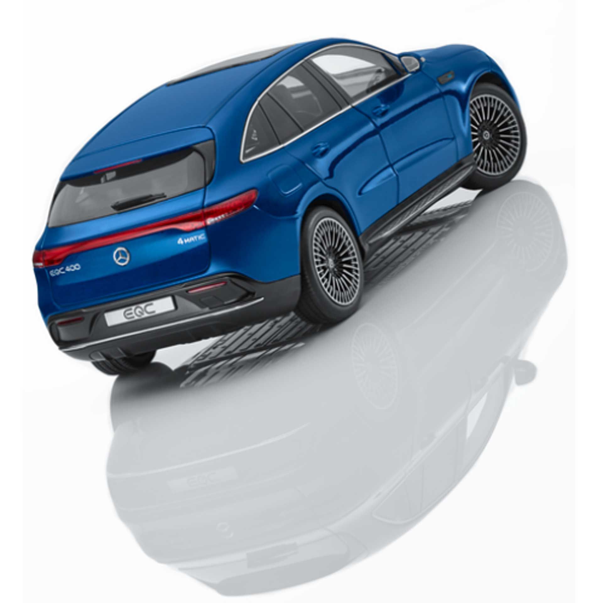 B66963757 mercedes benz eqc modellauto brillantblau rosier onlineshop2