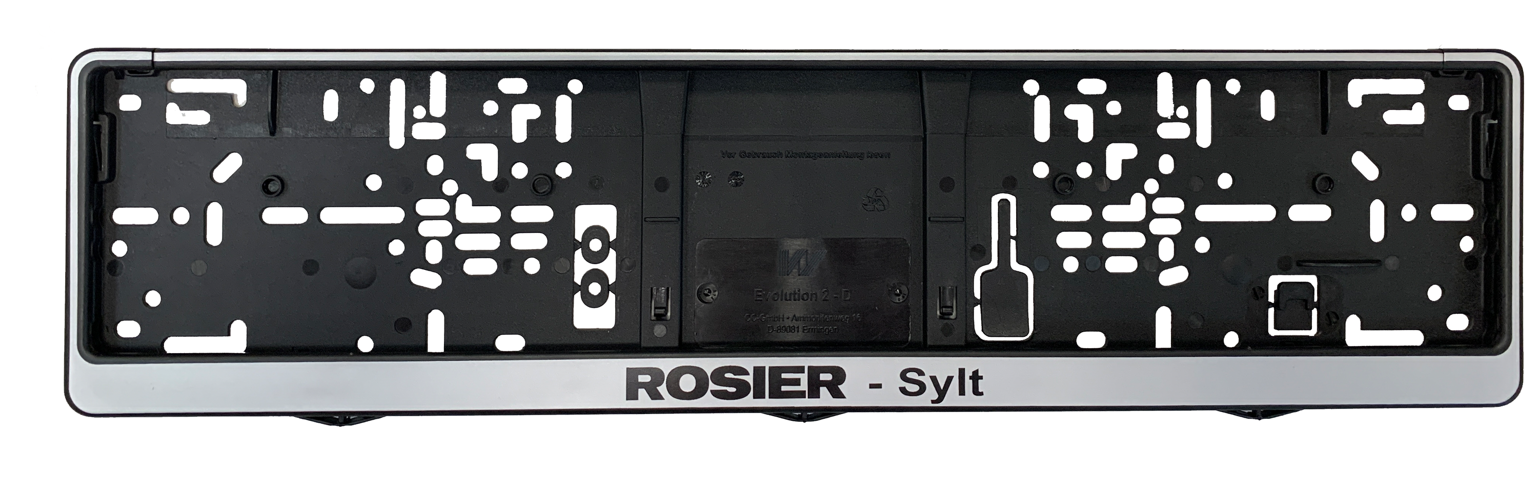 Rosier kennzeichenträger