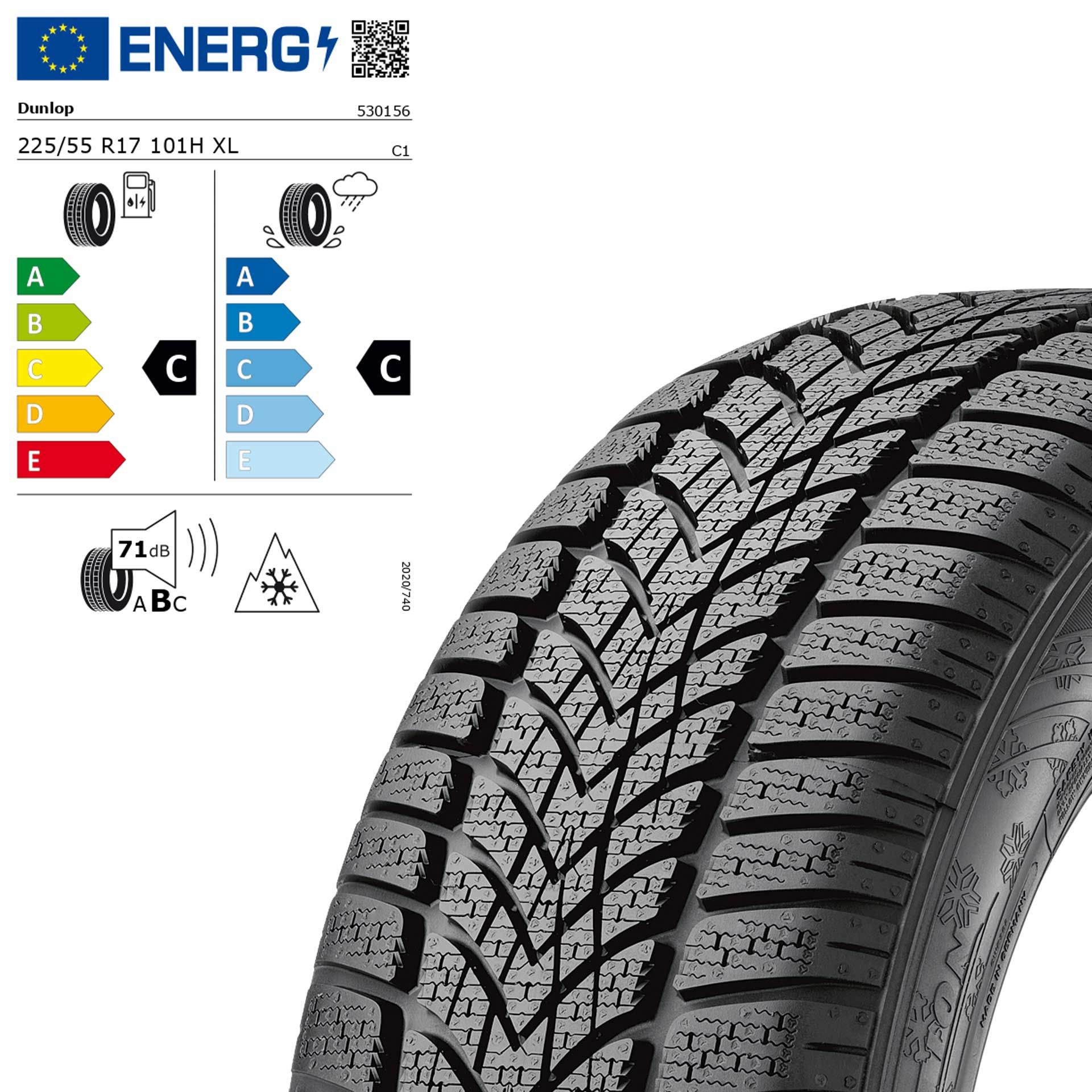 Q44008121001a mercedes benz winterreifen dunlop sp winter sport 4d 225 55 r17 101h rosier onlineshop3