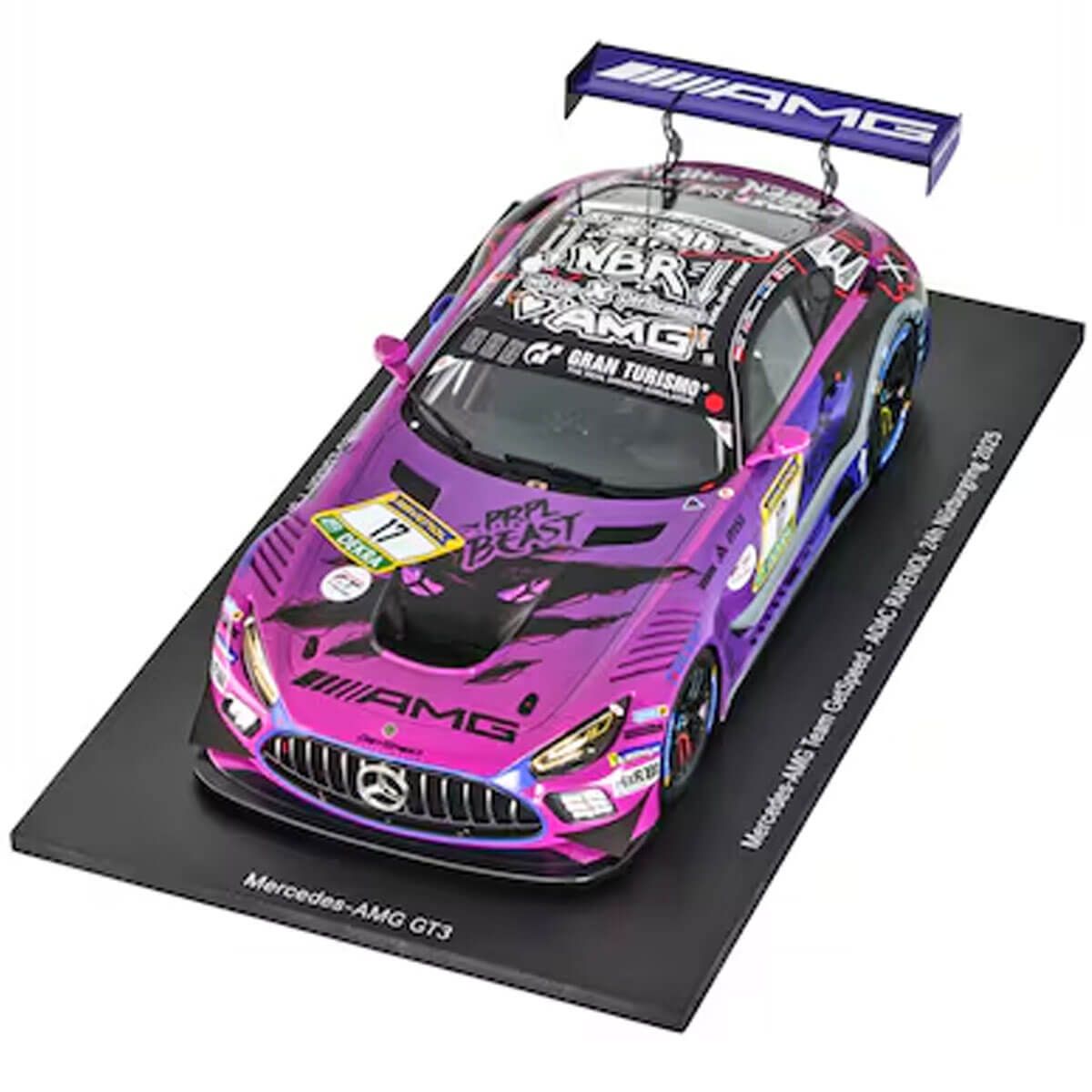 B66960855 mercedes amg modellauto gt lila 1 18 rosier onlineshop2