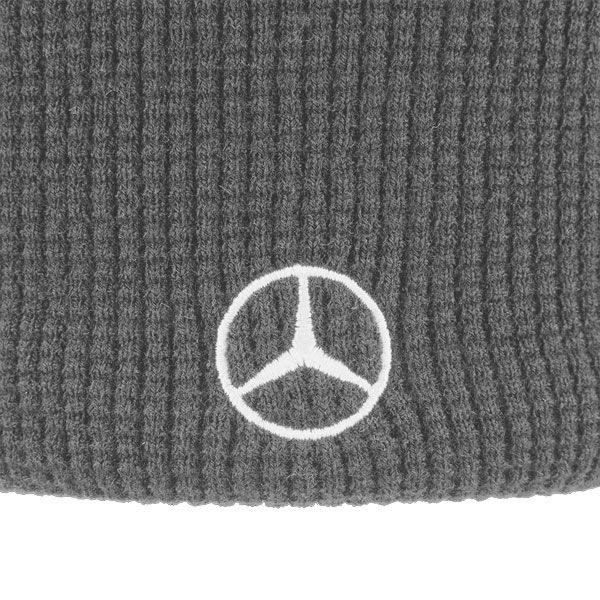 Mbt0143 mercedes benz beanies fleece grau rosier onlineshop4