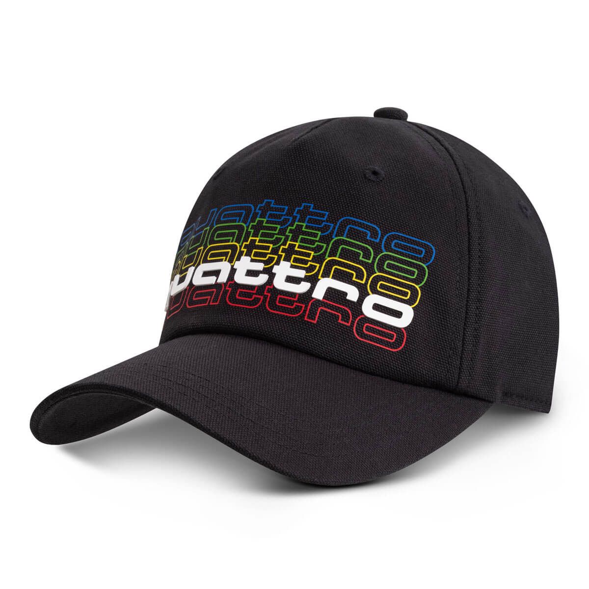 3132609500 audi cap quattro schwarz bunt rosier online shop