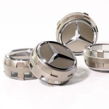 A00040009001190x4 mercedes benz radnabenabdeckung zentralverschlussdesign gold set 4 teilig rosier onlineshop