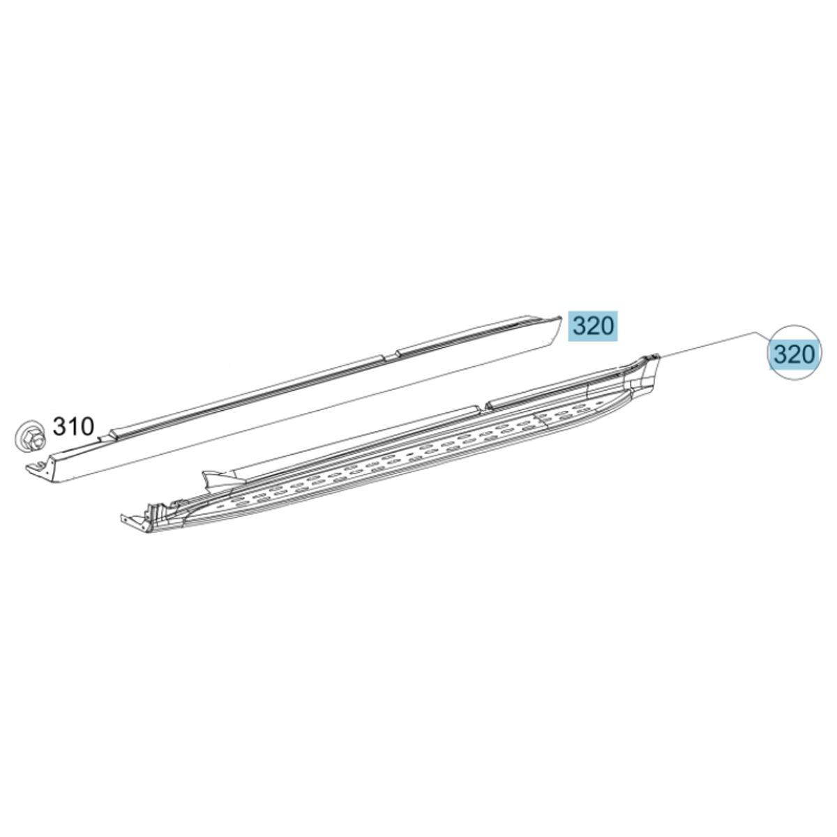 A2536980900 mercedes benz verkleidung rosier online shop
