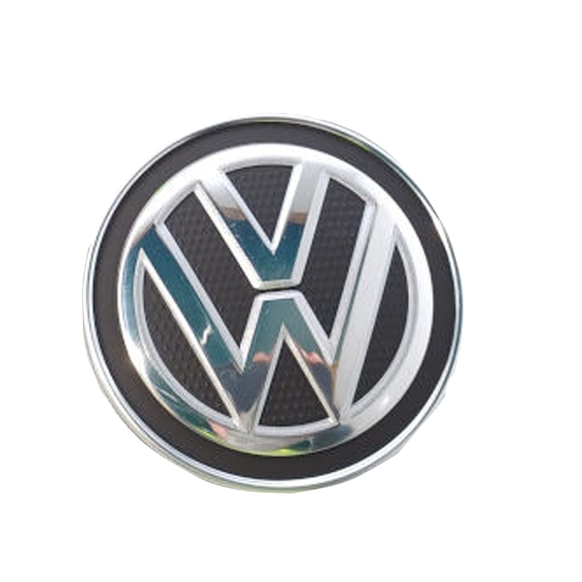 Volkswagen Radnabenkappe Abdeckkappe Nabenabdeckung chrom/schwarz 5G0601171XQI