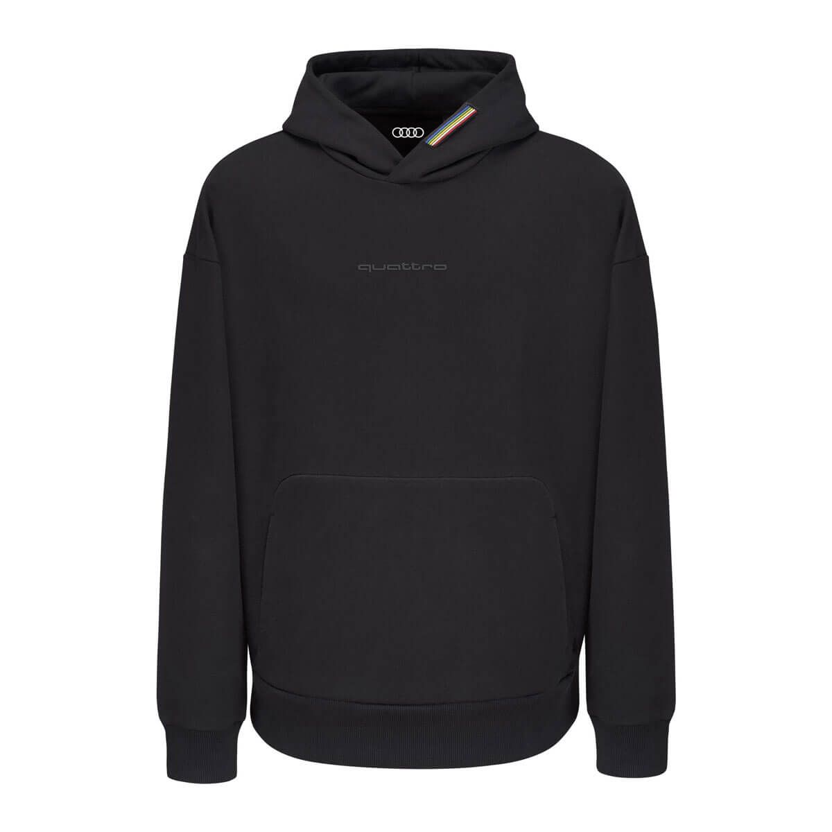 3132609701m audi hoodie quattro schwarz bunt rosier online shop