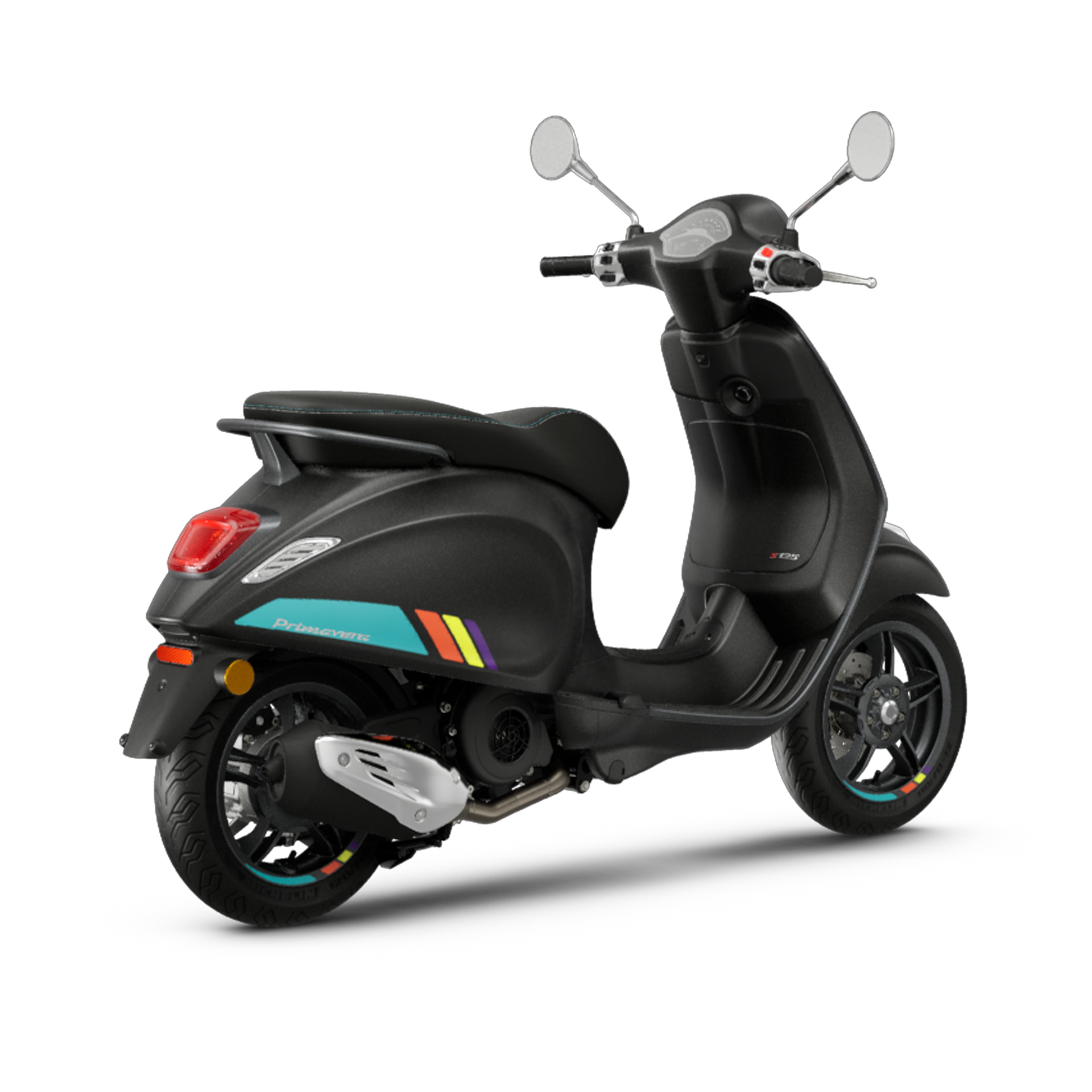 Vespa primavera s 125 schwarz rosier online shop 3