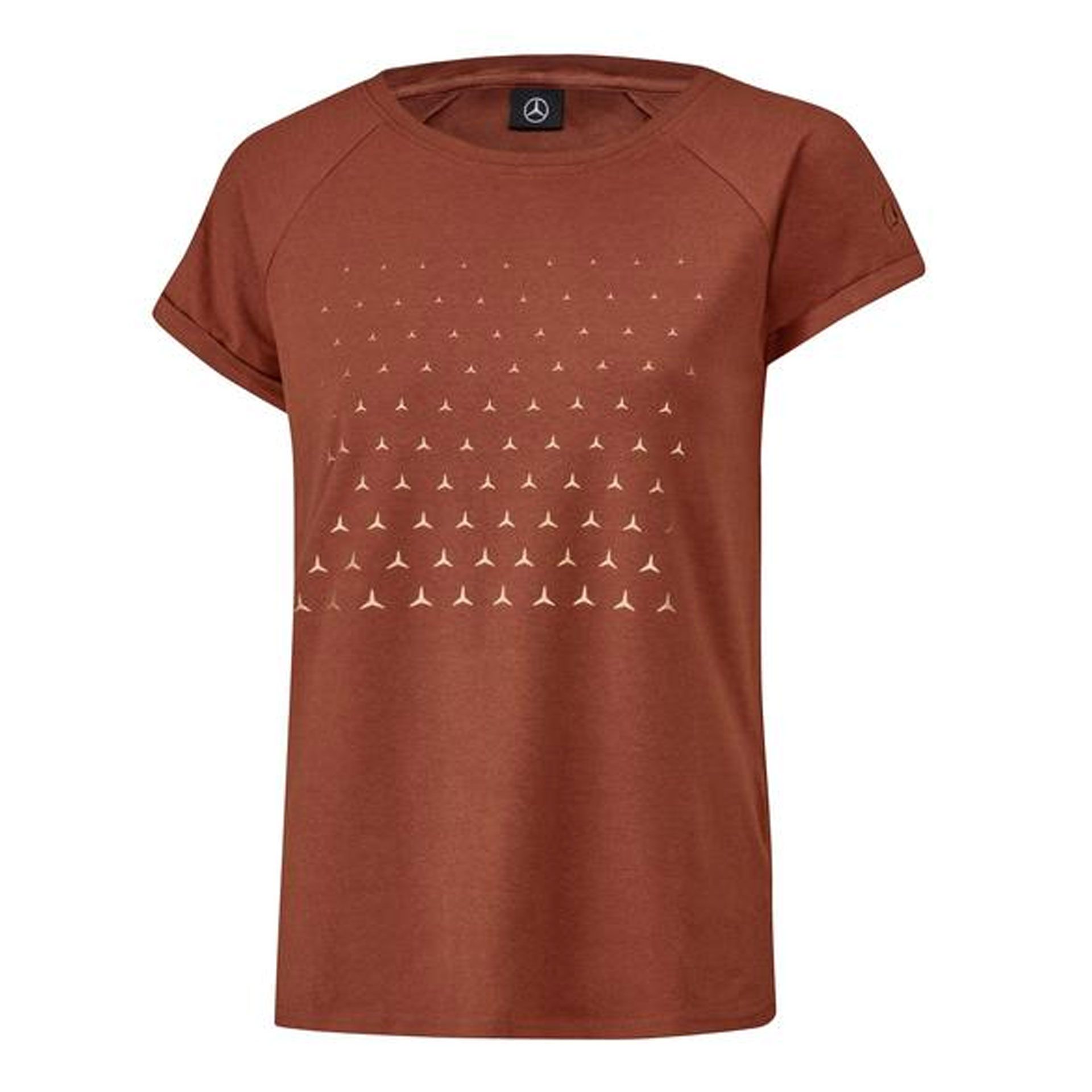 B66959642 mercedes benz t shirt damen dunkelrot rosier onlineshop