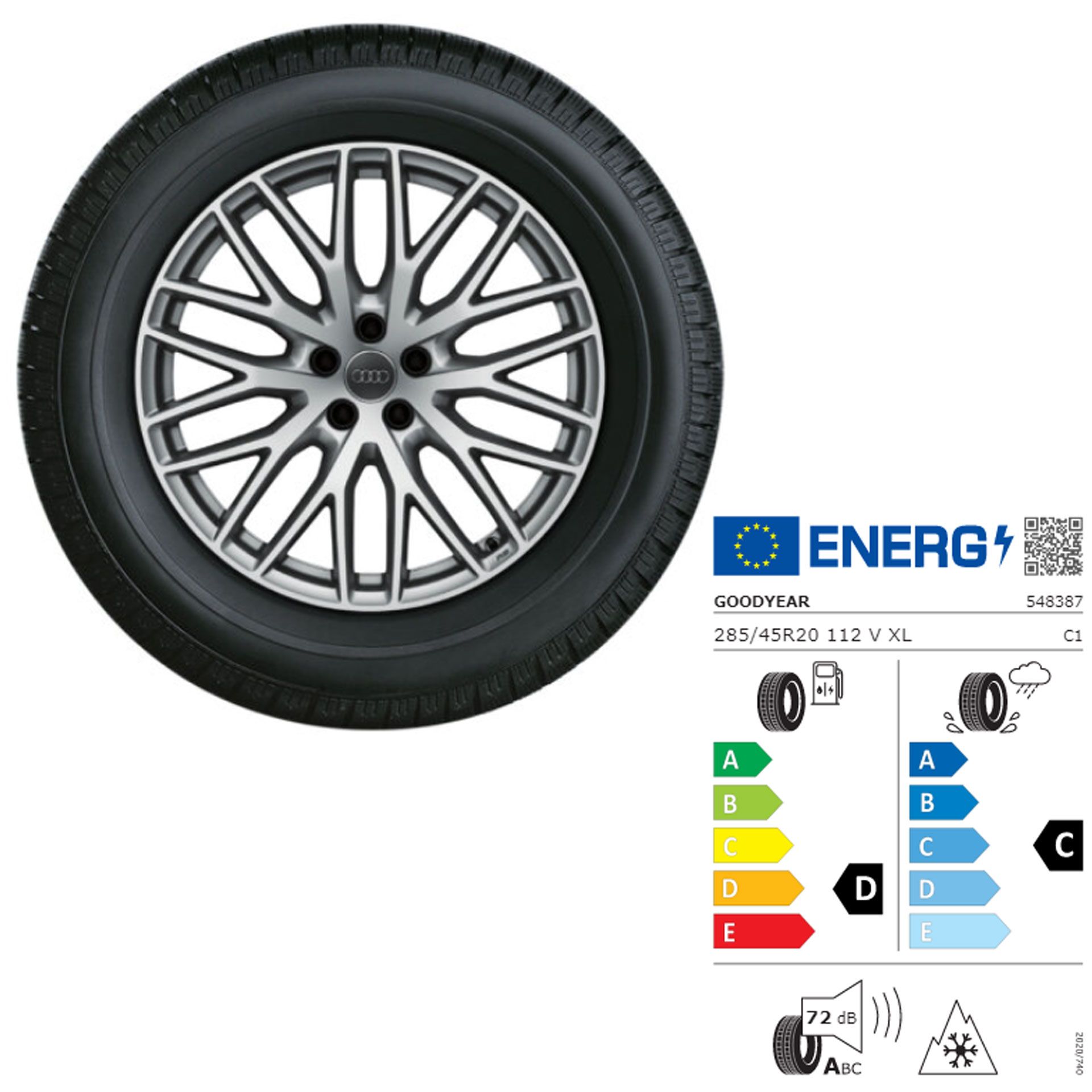 4m0073650ld8 audi winterkomplettrad q7 rosier onlineshop