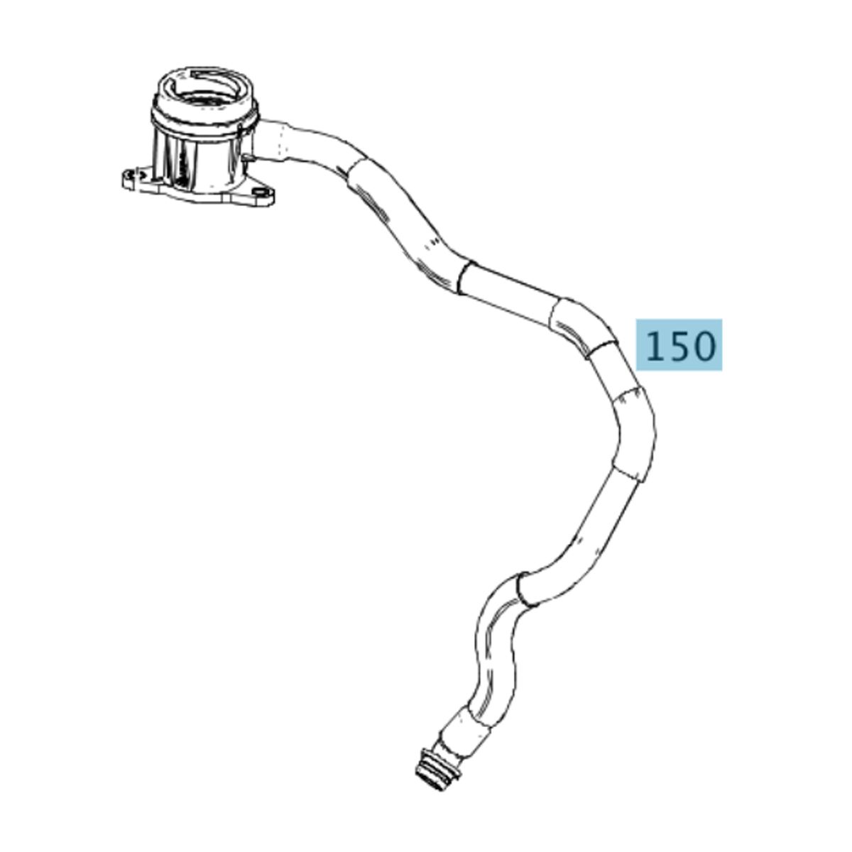 A2700180900 mercedes benz entlueftungsleitung rosier online shop