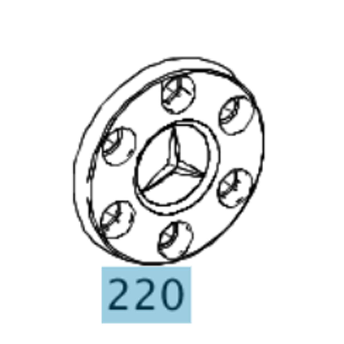 Mercedes-Benz Radkappe Sprinter 900 906 907 910 A90640002259B51