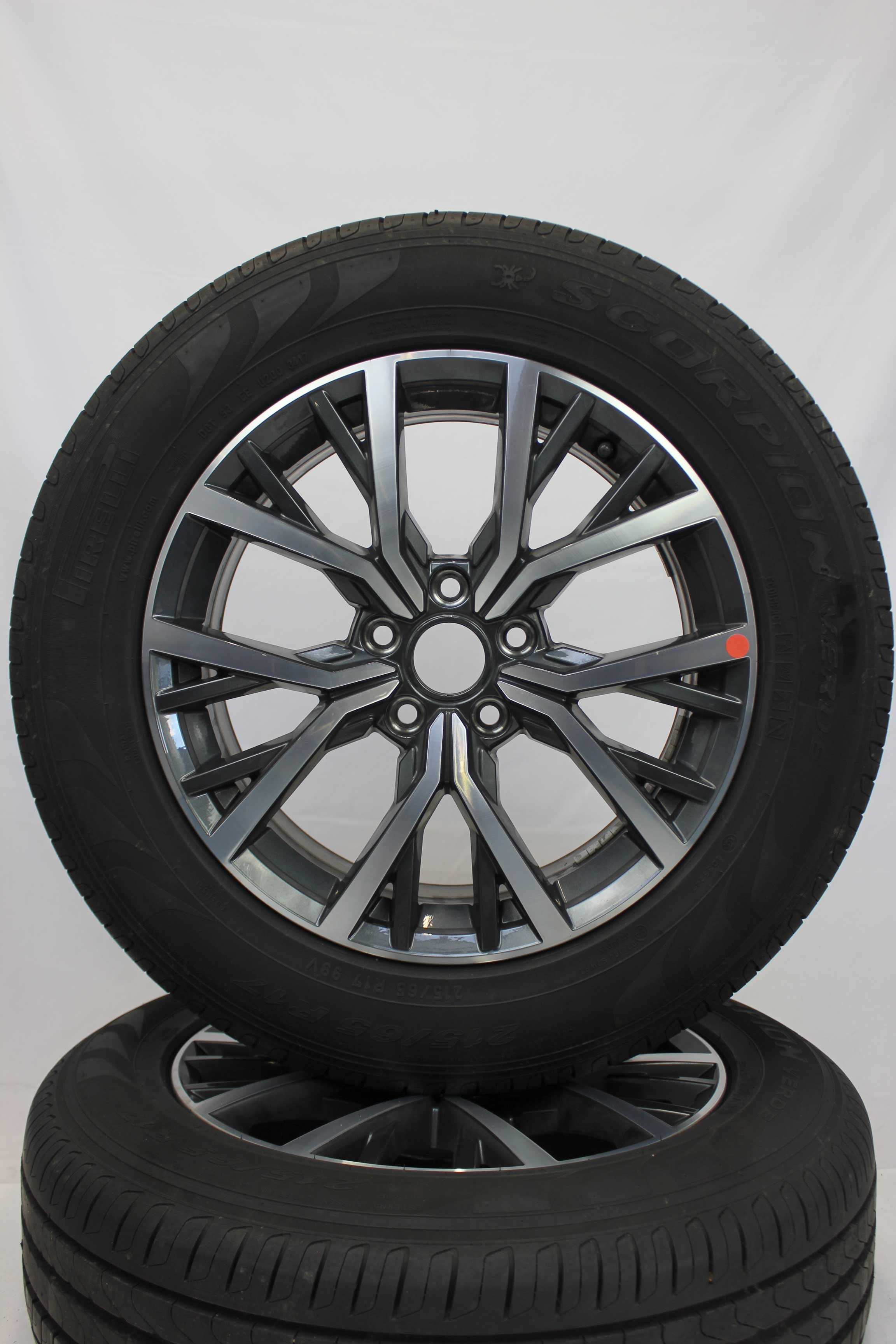 Sommerkomplettradsatz volkswagen 5na tiguan alufelge 17zoll 5na601025a sommerreifen pirelli scorpionverde 215 65 r17 99v 14