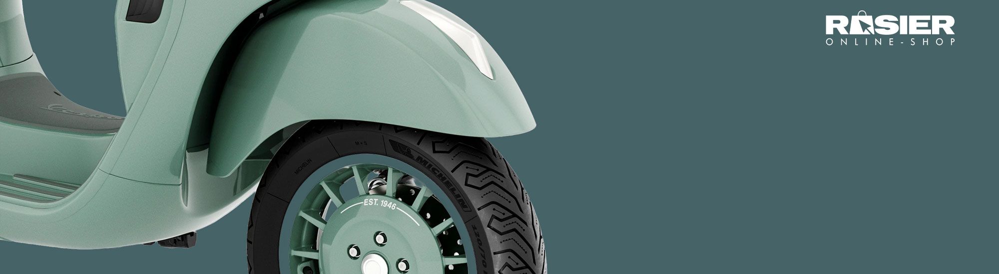 Vespa gts 80th header rosier onlineshop