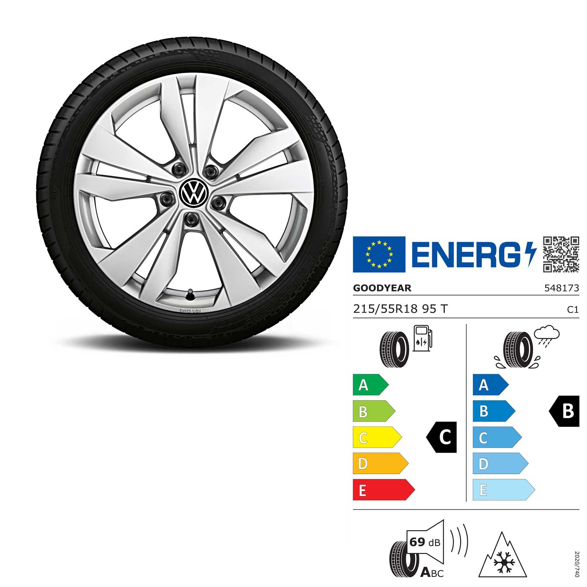 10a0735588z8 volkswagen winterkomplettrad id3 rechts rosier onlineshop