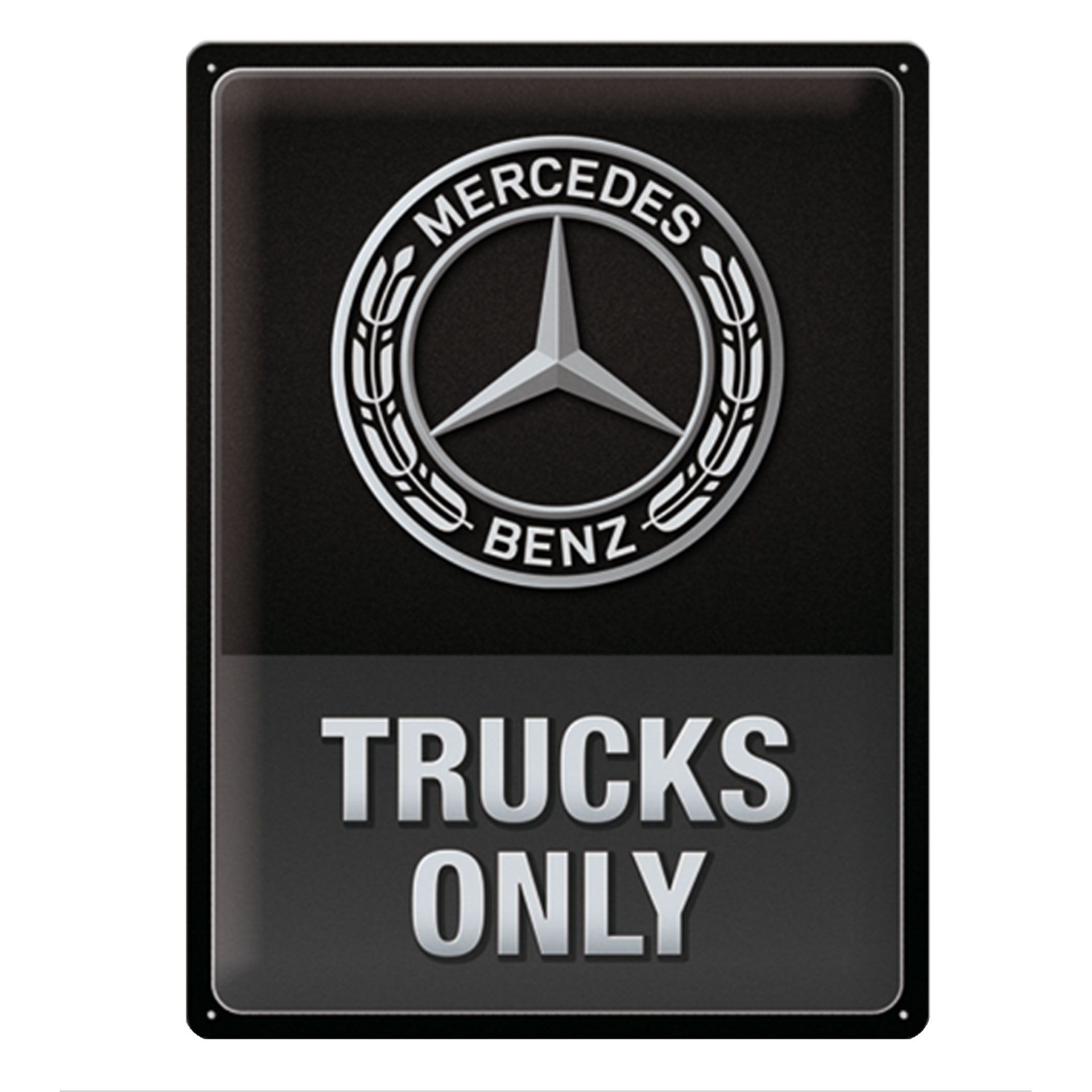 Mbtl0064 mercedes benz trucks nostalgie schild rosier onlineshop