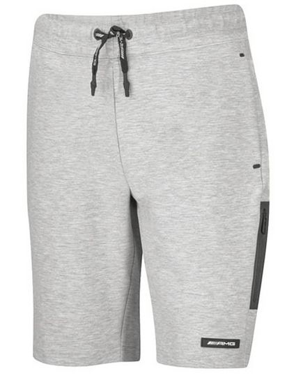 Amg sweatshorts herren grau melange größe m original mercedes amg collection