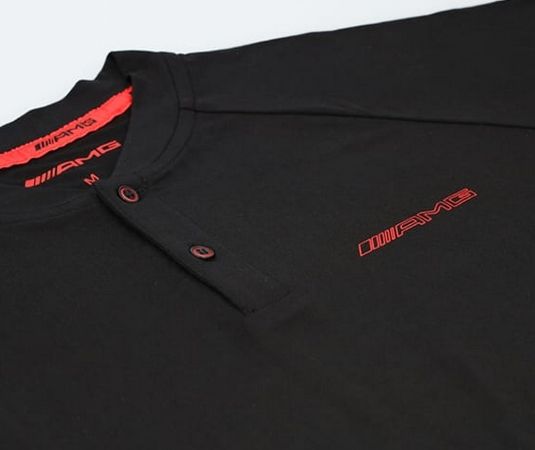 Amg poloshirt herren schwarz rot größe m original mercedes amg collection 3