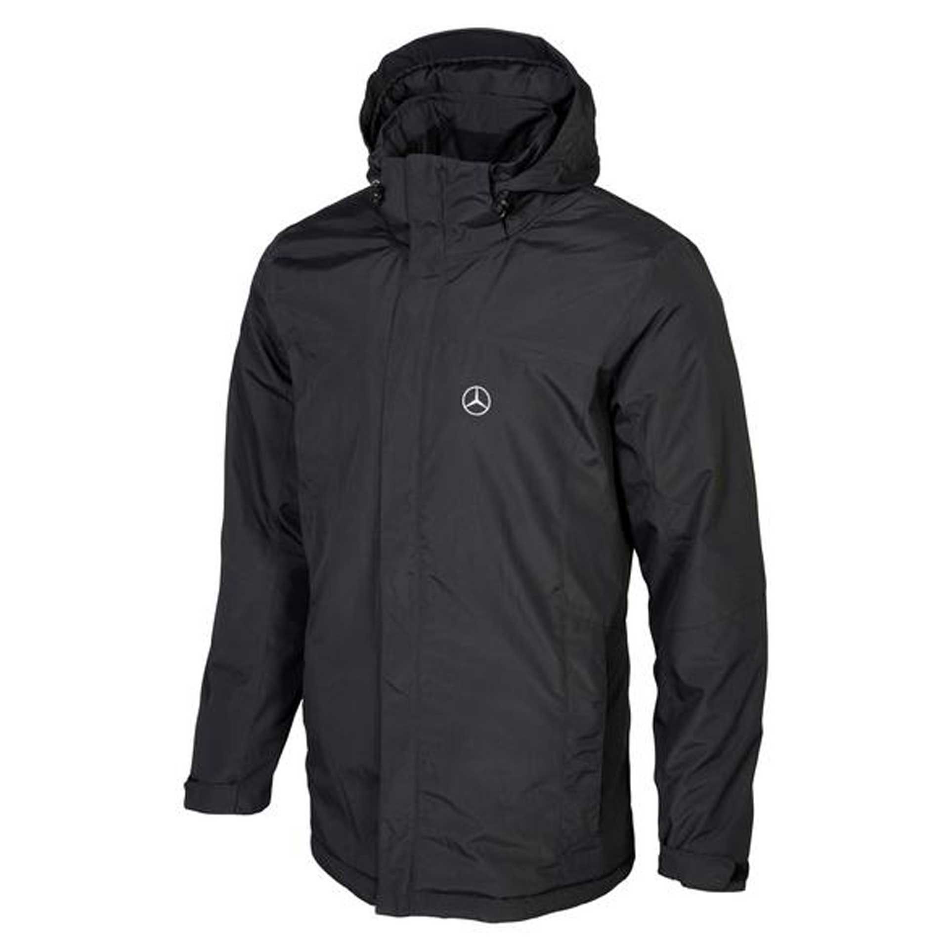 B67871177 mercedes benz winterparka herren schwarz rosier onlineshop