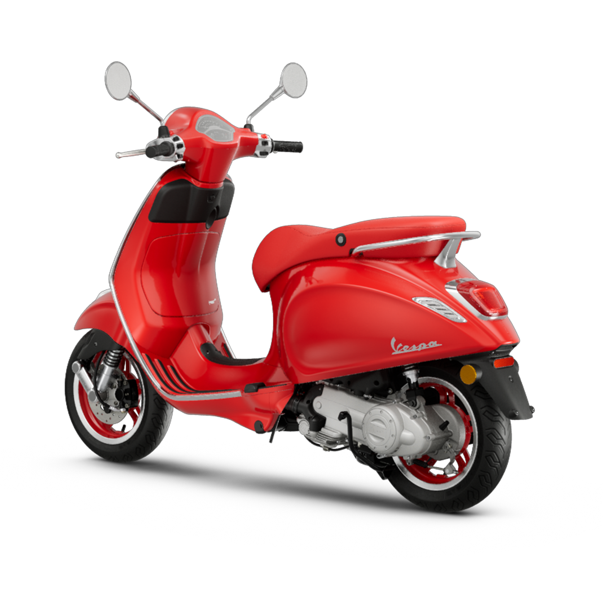 Vespa primavera red 50 rosier online shop 4