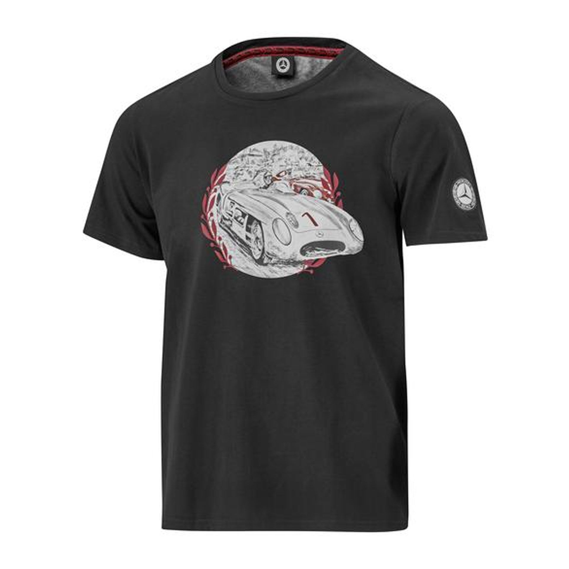 B66041732 mercedes benz t shirt herren schwarz rosier onlineshop