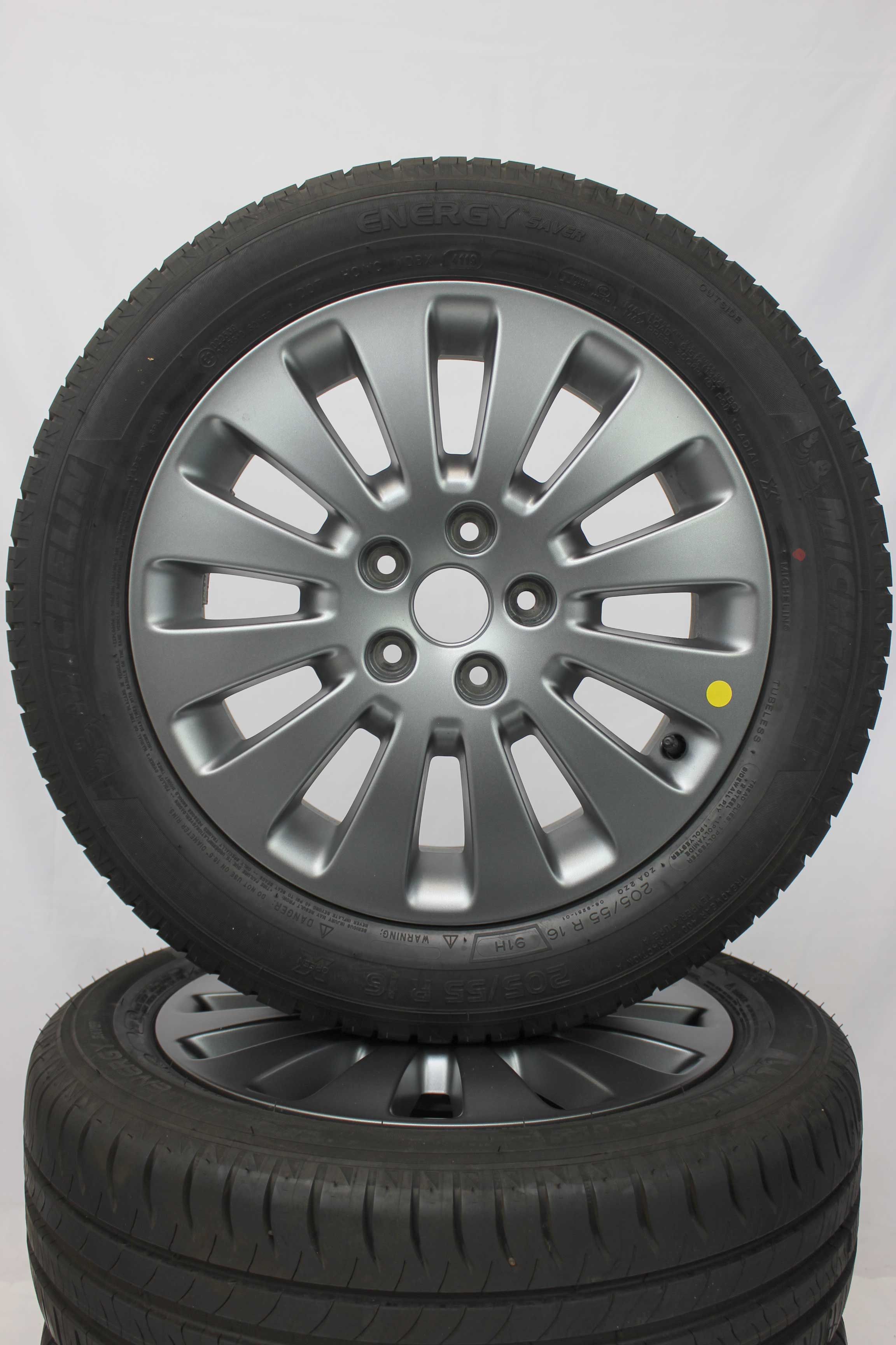 Winterkomplettradsatz mercedes benz citan w415 alulfelge 16zoll a4154011000 sommerreifen michelin energysaver 205 55 r16 91h 7